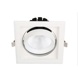 Avide LED mélysugárzó Négyzetes 1x30W IP20 2800lm 20° WW 3000K