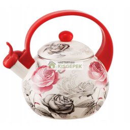 ZILNER ZL-4012 TEÁSKANNA 2,2 LITERES PINK RÓZSA MINTÁVAL