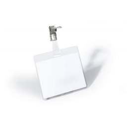 DURABLE Névkitűző, csíptetővel, 60x90mm, DURABLE