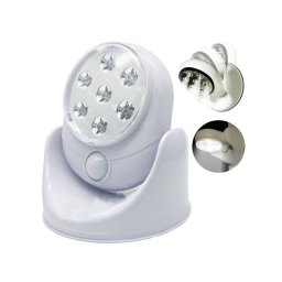 7 LED-es vezetk nlkli lmpa mozgsrzkelvel 360 fokban