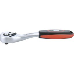 FORTUM racsnis hajtkar 48 fog, hajltott, mechanic, 61CrV5/S2; 1/4, 145mm FORTUM
