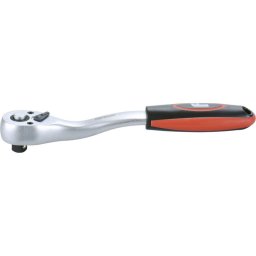 FORTUM racsnis hajtkar 72 fog, hajltott, mechanic, 61CrV5/S2; 3/8', 205mm FORTUM