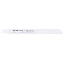 EXTOL PREMIUM szablyafrszlap klt., 3db, Bosch befogs, 225 mm, 14T, Bimetal, fm anyagokhoz, tiszta vgs