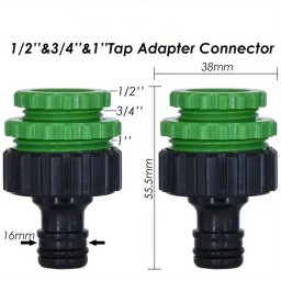 Univerzlis 1/2 s 3/4 s 1 csapadapter csatlakoz