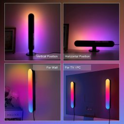 1 kszlet Intelligens LED Fnysv RGB megvilgtssal