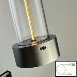 Modern Dimmelhet LED Mgneses Asztali Lmpa, rintvezrlssel