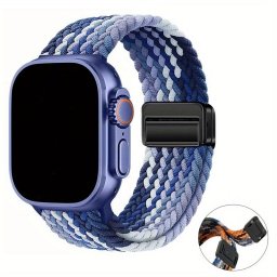 Applewatch Mgneses Pattints Nylon Fonat