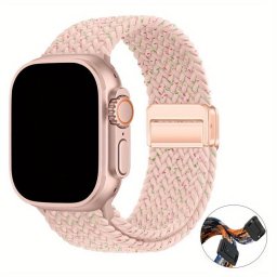 Applewatch Mgneses Pattints Nylon Fonat