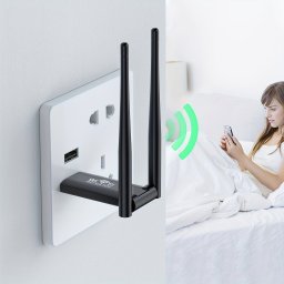 USB vezetk nlkli WiFi hattvnvel, 300Mbps hlzati jelerst
