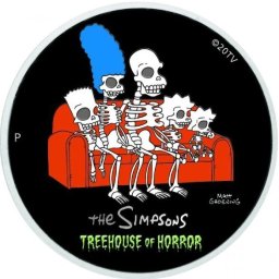 Simpson család TREEHOUSE OF HORROR 1 Oz ezüst gyűjtői érme