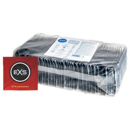 EXS - Strawberry óvszer, eper aromával (100 db)