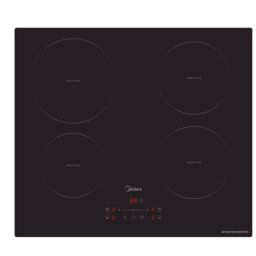 Midea MIH740F238K0 Beépíthető Indukciós főzőlap Keret nélküli,7200 W,Érintőszenzoros,Gyerekzár,val