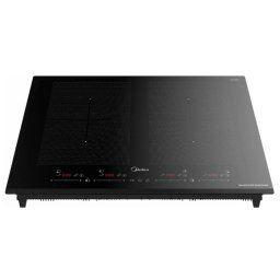 Midea MIH742F558K2 Beépíthető Indukciós főzőlap Keret nélküli,7400 W,Érintőszenzoros,Gyerekzár, Booster funkció