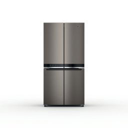 Whirlpool WQ9 U2BL EF 4 ajtós hűtőszekrény fagyasztóval E Energiaosztály, Hűtő: 388L, Fagyasztó: 206L, Nofrost, Zajszint: 36 dB, Szél: 90.9 cm, Mag: 187.4 cm, Mély: 69.8 cm, Digitális kijelzővel