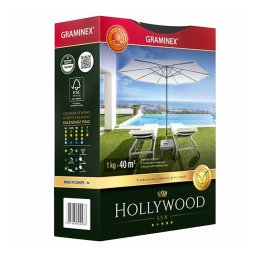 Graminex Prémium HOLLYWOOD gyepkeverék napos és száraz helyekre 1 kg