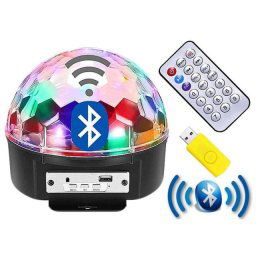 Disco light Bluetooth USB labda távirányító