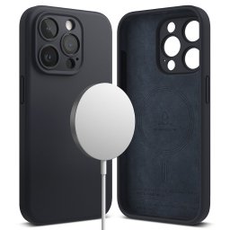 RINGKE SILICONE MAGSAFE Védőburkolat Apple iPhone 15 Pro DEEP BLUE