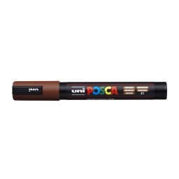 Dekormarker 1,8-2,5mm, Uni Posca PC-5M barna