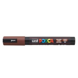 Dekormarker 1,8-2,5mm, Uni Posca PC-5M kakaó