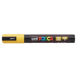 Dekormarker 1,8-2,5mm, Uni Posca PC-5M okker
