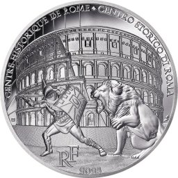 Colosseum - 22,2g - ezüst gyűjtői érme