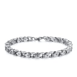 Biciklilánc nemesacél karkötő