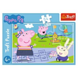 Peppa malac mini Puzzle 54 db-os Trefl Nr3