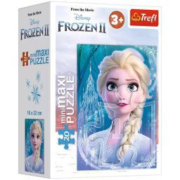 Disney Jégvarázs minimaxi Puzzle 20 db-os Elsa Trefl