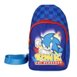 Sonic, a sündisznó válltáska / testtáska - 23x7x13 cm