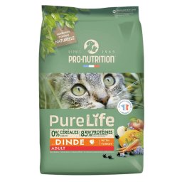 Flatazor Pro-Nutrition PureLife Cat Adult Turkey 8kg