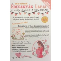 Újság Édesanyák lapja 8 oldal 16x23cm 04304 - Tréfás Szülinapi újság