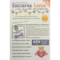 Újság Édesapák lapja 8 oldal 16x33cm 04306 - Tréfás Szülinapi újság
