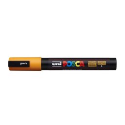 Dekormarker 1,8-2,5mm, Uni Posca PC-5M ragyogó sárga