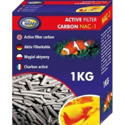Aqua Nova aktív szén akváriumi szűrőanyag (dobozos) 500 g