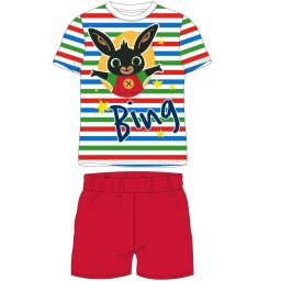 rövid pizsama Bing star kék