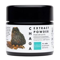 Chaga kivonat por, bio, 30 gr, KÄÄPÄ Mushrooms