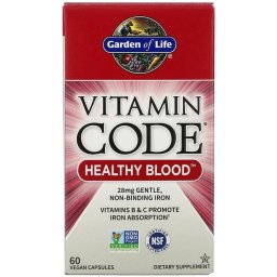 Garden of Life, Vitamin Code, Egészséges vér, 60 db