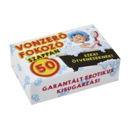 Vonzerő fokozó szappan 50 Szexi ötveneseknek férfi 90g SZF106 - Tréfás tisztálkodószerek