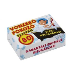 Vonzerő fokozó szappan 80 szexi nyolcvanas férfi 90g SZF109 - Tréfás tisztálkodószerek