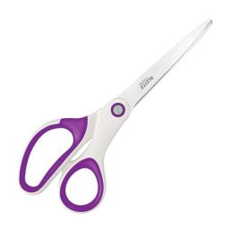 LEITZ Olló, irodai, 20,5 cm, LEITZ "Wow Titán", lila