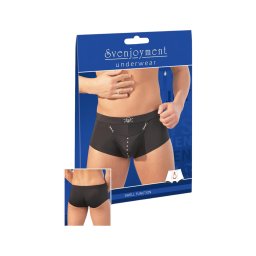 Kalóz boxer (fekete)