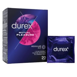 Durex - Mutual Pleasure redőzött, késleltető hatású óvszer
