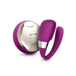 LELO Tiani 3 - szilikon párvibrátor pároknak (lila)