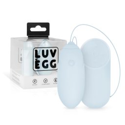 LUV EGG - hordható akkus, rádiós vibrációs tojás (kék)