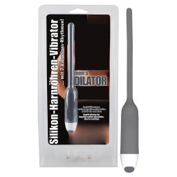 You2Toys - DILATOR - szilikon dilátor vibrációval (szürke, 6 mm)