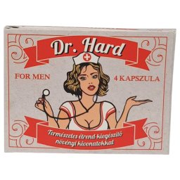 Dr. Hard for men - étrend-kiegészítő kapszula férfiaknak (4 db)