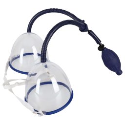 You2Toys - dupla mellpumpa vákuumos stimulációhoz nőknek