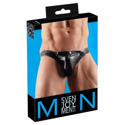 Svenjoyment - Lepatentolható tanga férfiaknak (fekete)