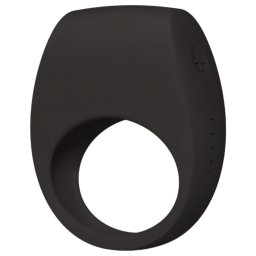 LELO Tor 3 - App-vezérelt vibrációs péniszgyűrű, férfiaknak (fekete)