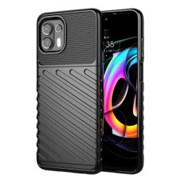 THUNDER Védőburkolat Motorola Edge 20 Lite fekete